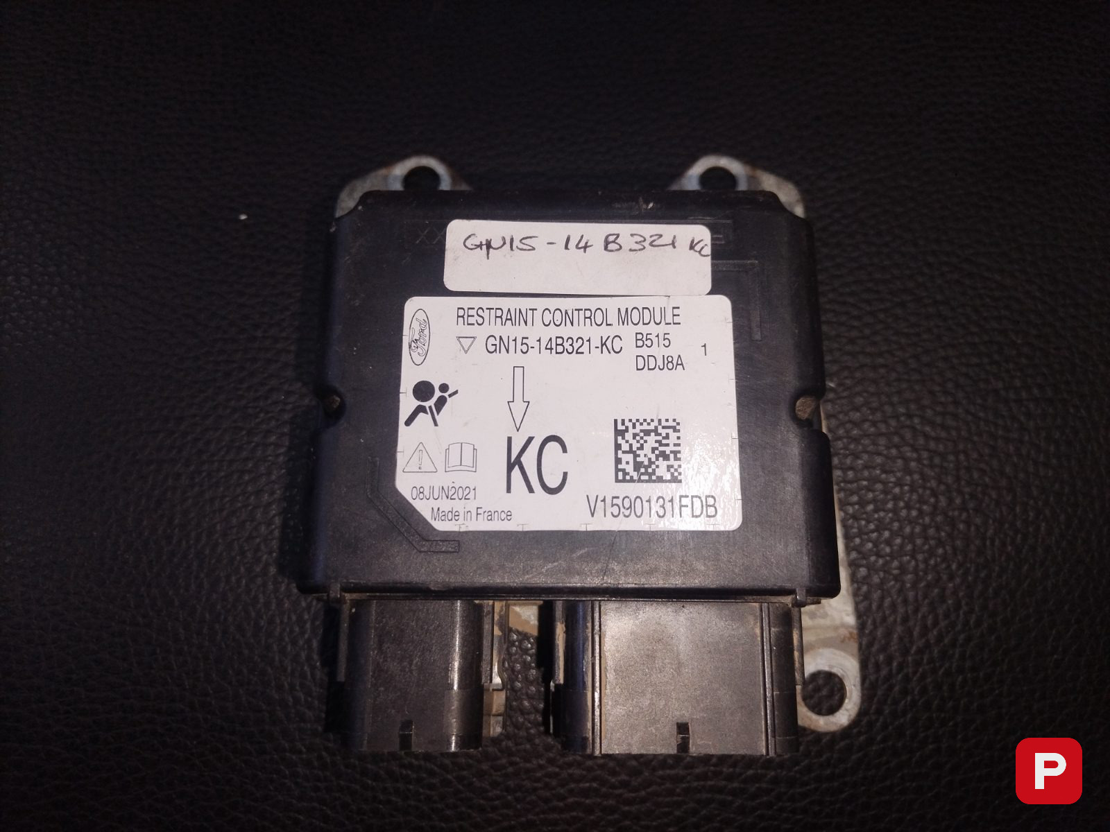 AIRBAG CONTROL MODULE — FORD ECOSPORT — PTV-000375