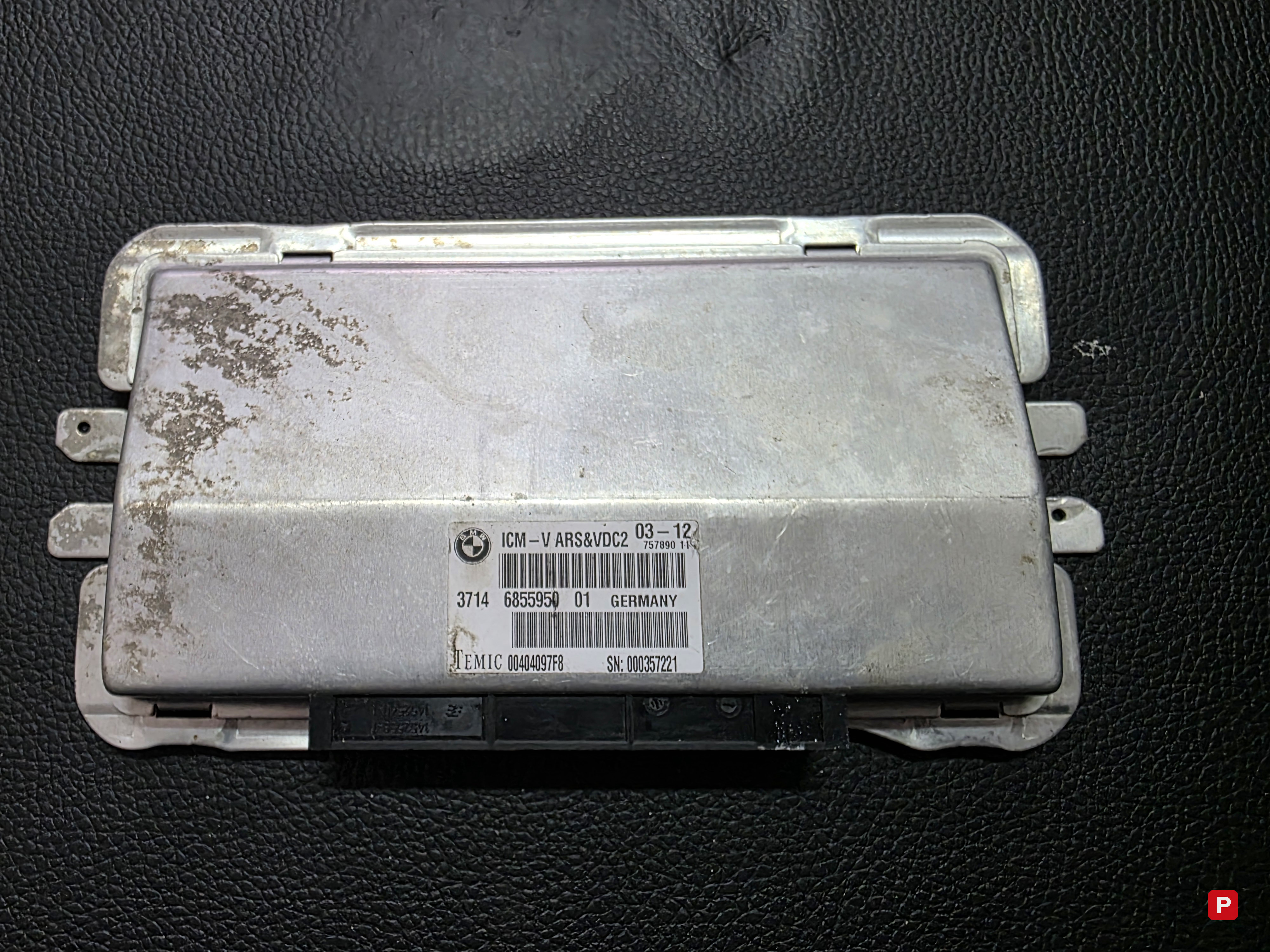 Suspension control module — Bmw 650I F12 — PTV-000468
