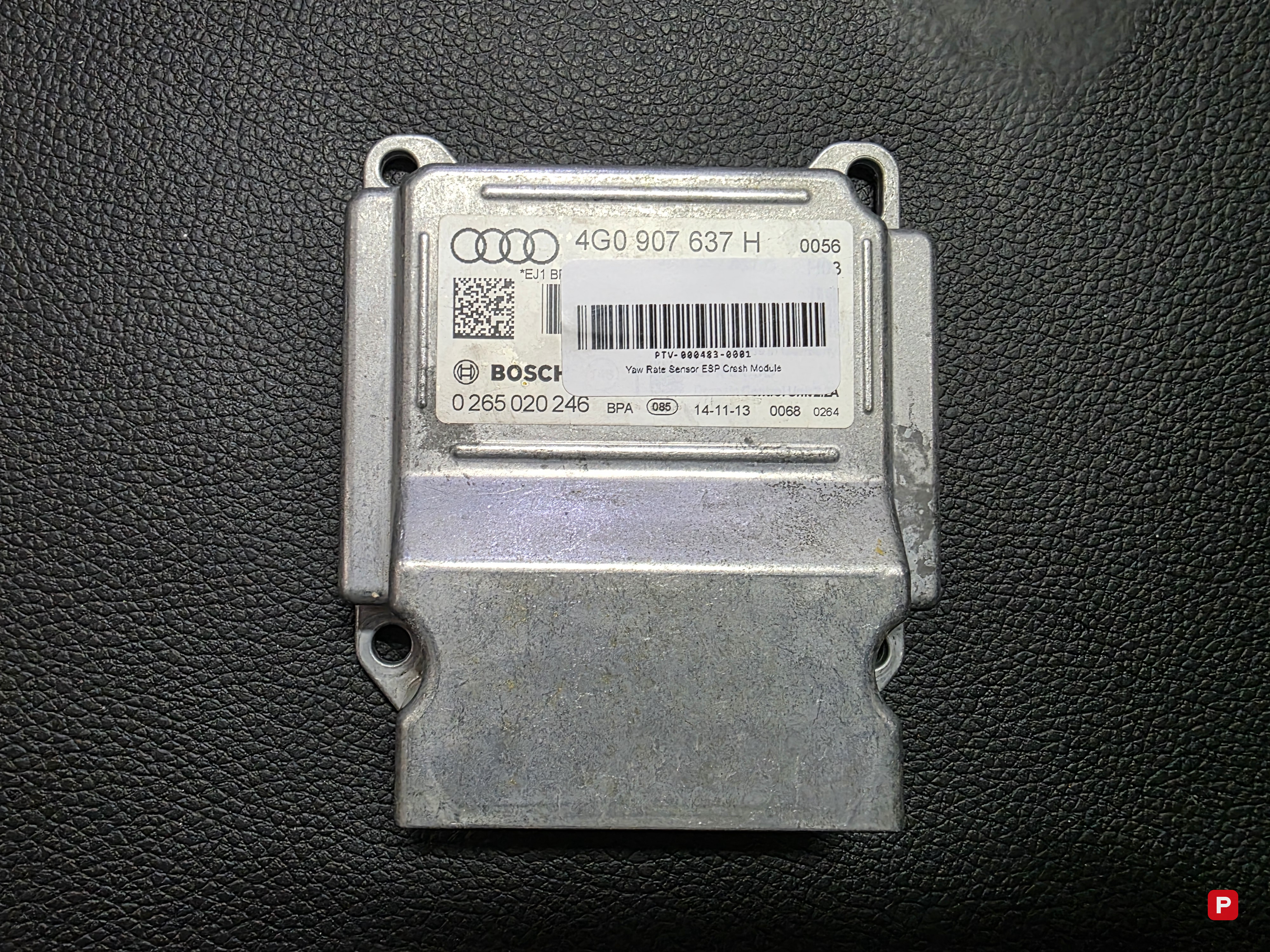 Yaw Rate Sensor ESP Crash Module — AUDI A6 C7 — PTV-000483