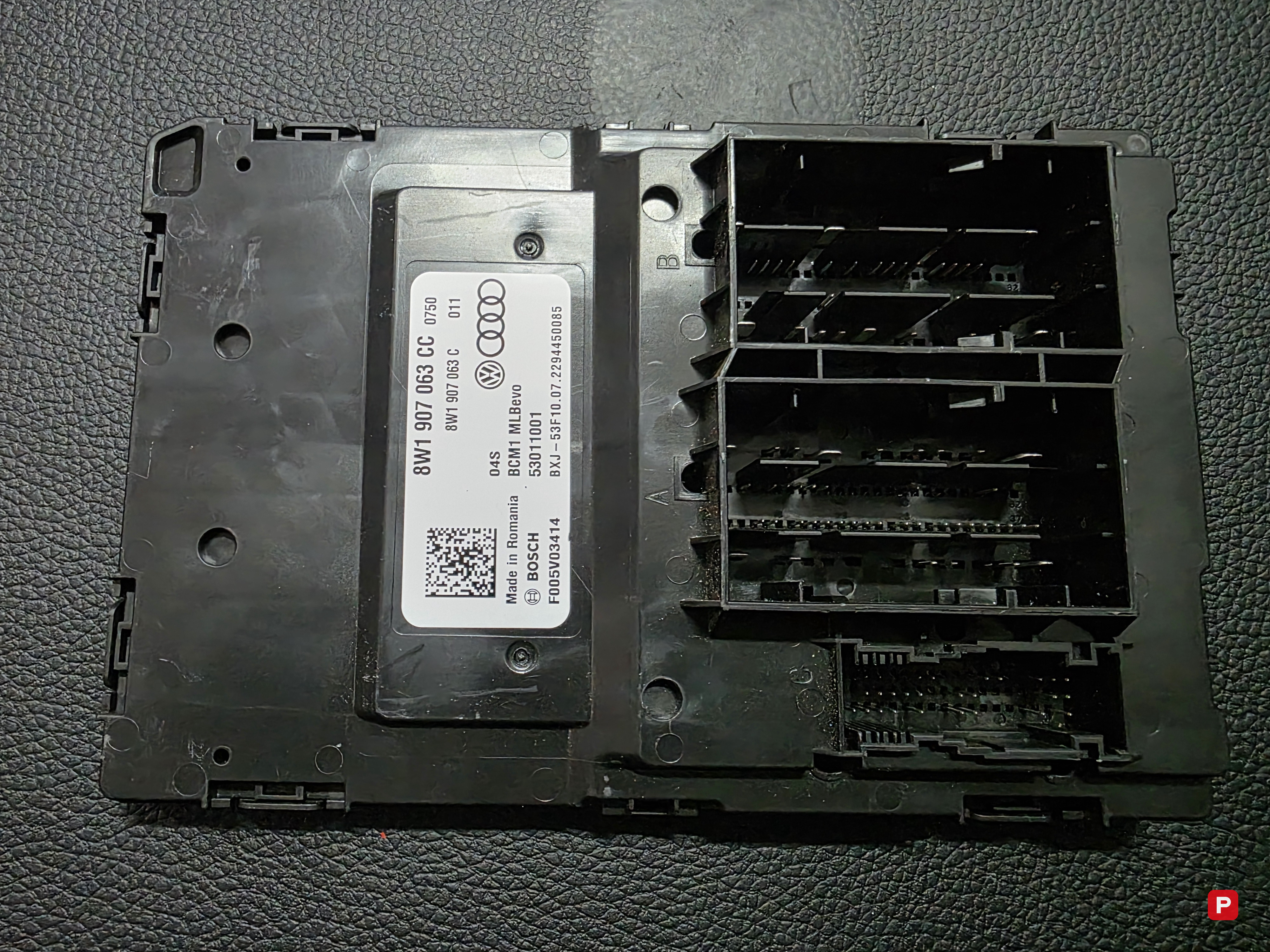 BCM - Body Control Module — AUDI A4 B9 2020–2027 — PTV-000489